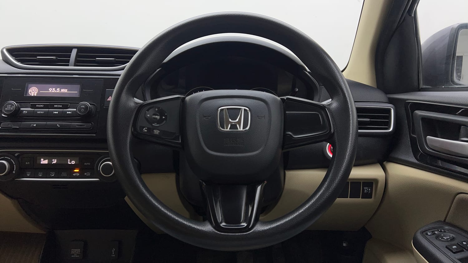 Used 2019 Honda Amaze 1.2 V MT Petrol Petrol Manual interior STEERING VIEW