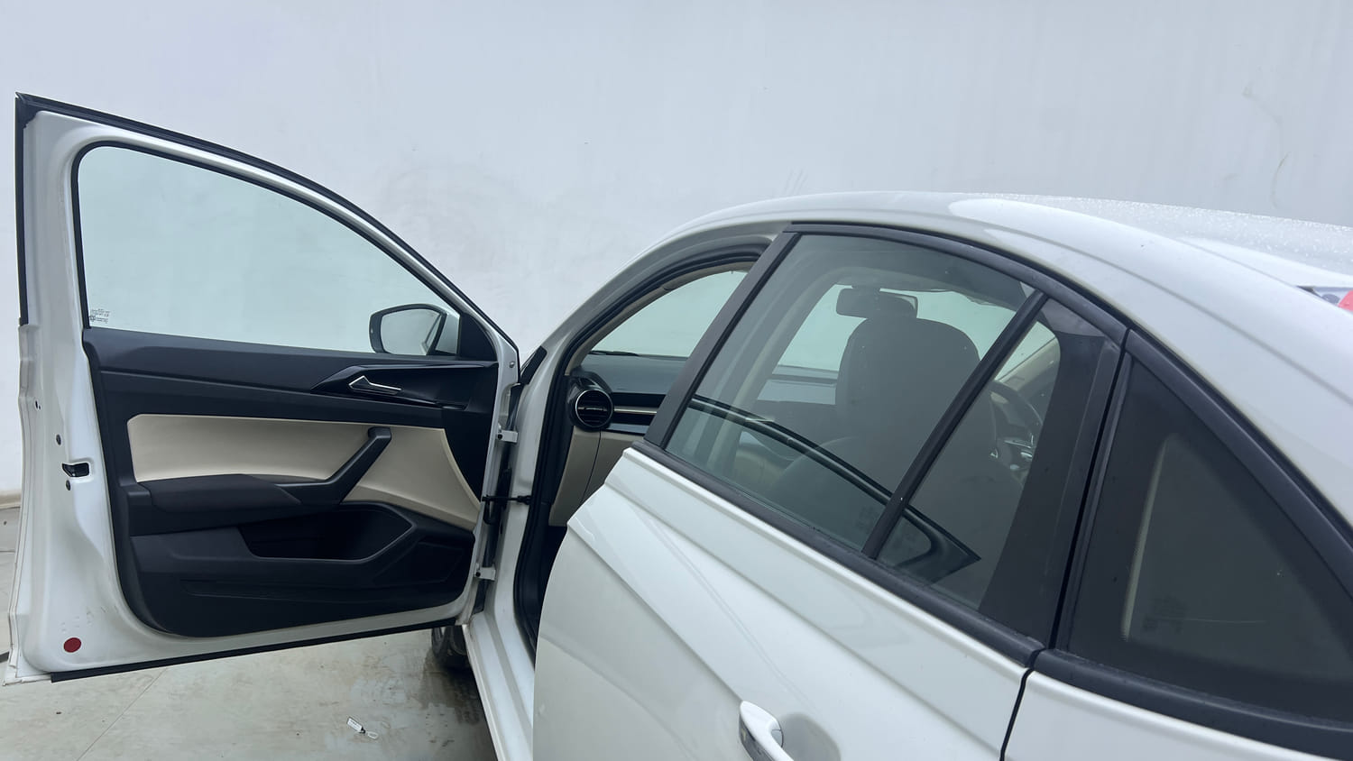 Used 2023 Skoda Slavia Ambition 1.0L TSI AT Petrol Automatic interior LEFT FRONT DOOR OPEN VIEW