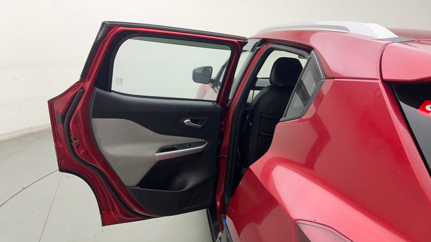 Used 2022 Nissan Magnite XV Turbo CVT Petrol Automatic interior LEFT REAR DOOR OPEN VIEW