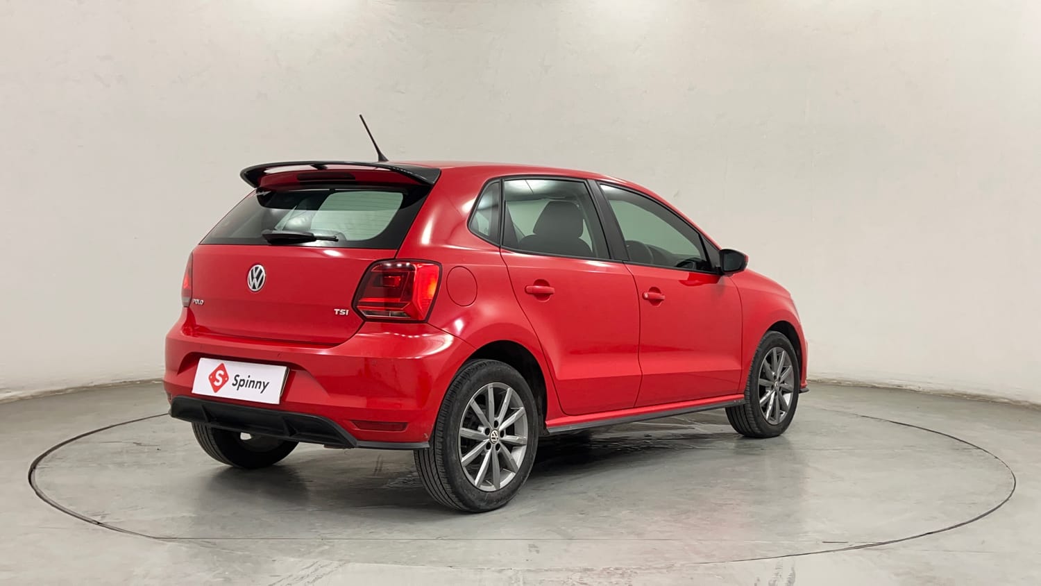 Used 2020 Volkswagen Polo Highline Plus 1.0L TSI Petrol Manual exterior RIGHT REAR CORNER VIEW