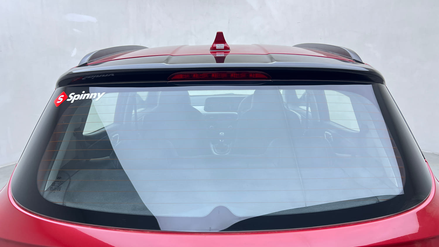 Used 2021 Hyundai Grand i10 Nios Sportz 1.2 Kappa VTVT Petrol Manual exterior BACK WINDSHIELD VIEW