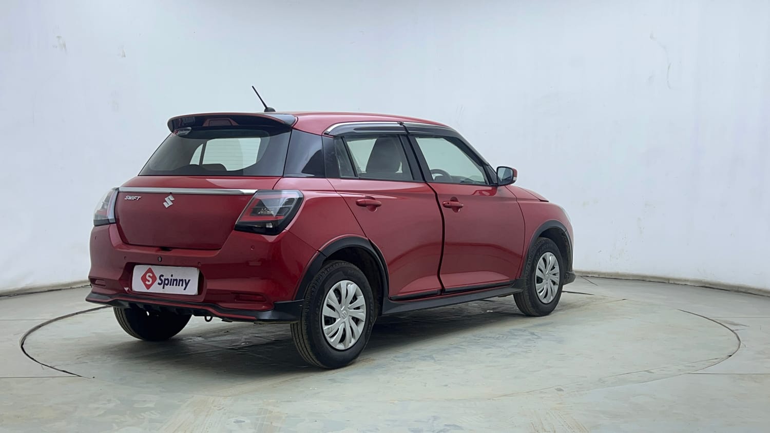 Used 2024 Maruti Suzuki Swift VXi Petrol Manual exterior RIGHT REAR CORNER VIEW