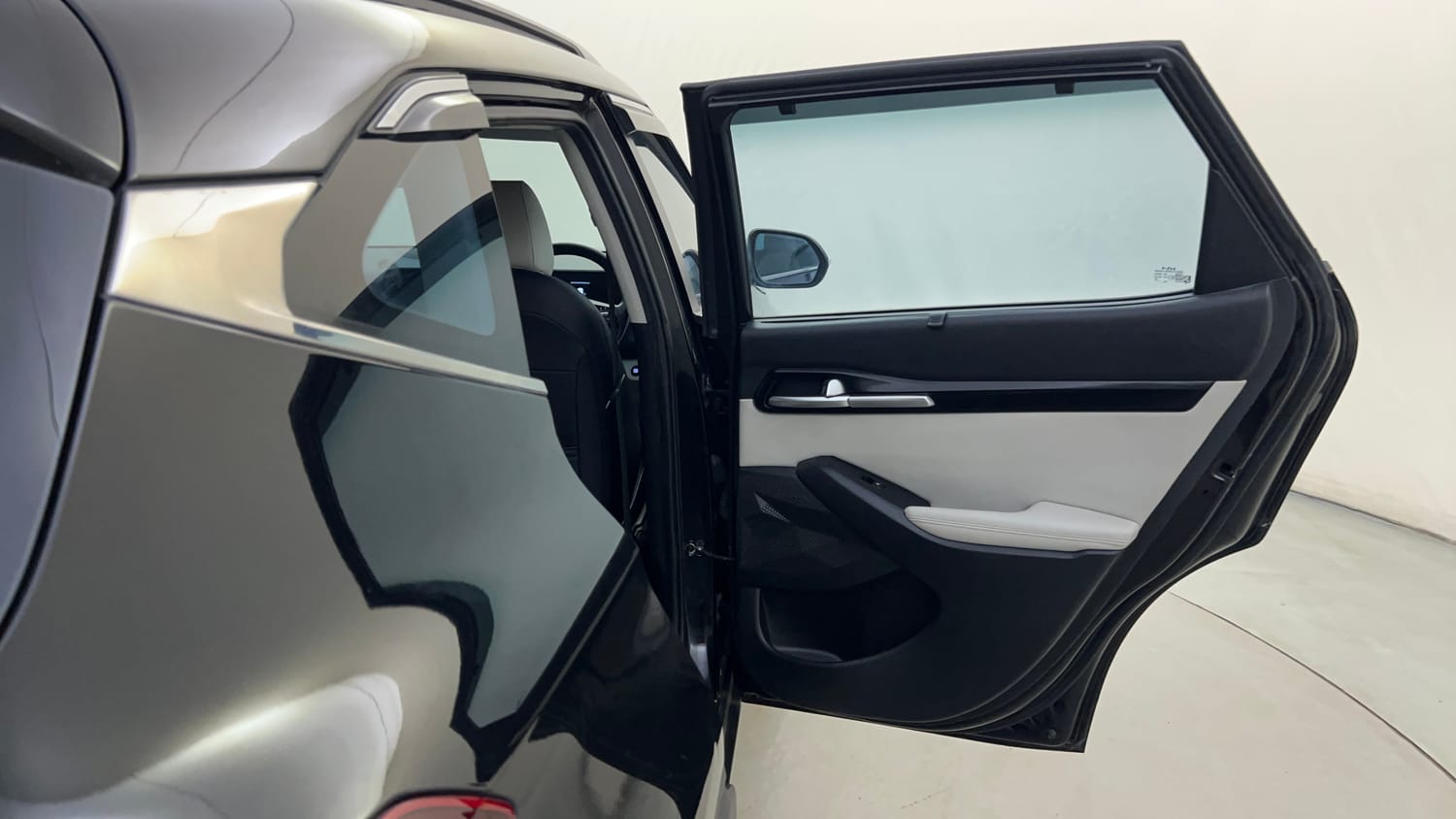 Used 2023 kia Seltos HTX 1.5 IVT Petrol Automatic interior RIGHT REAR DOOR OPEN VIEW