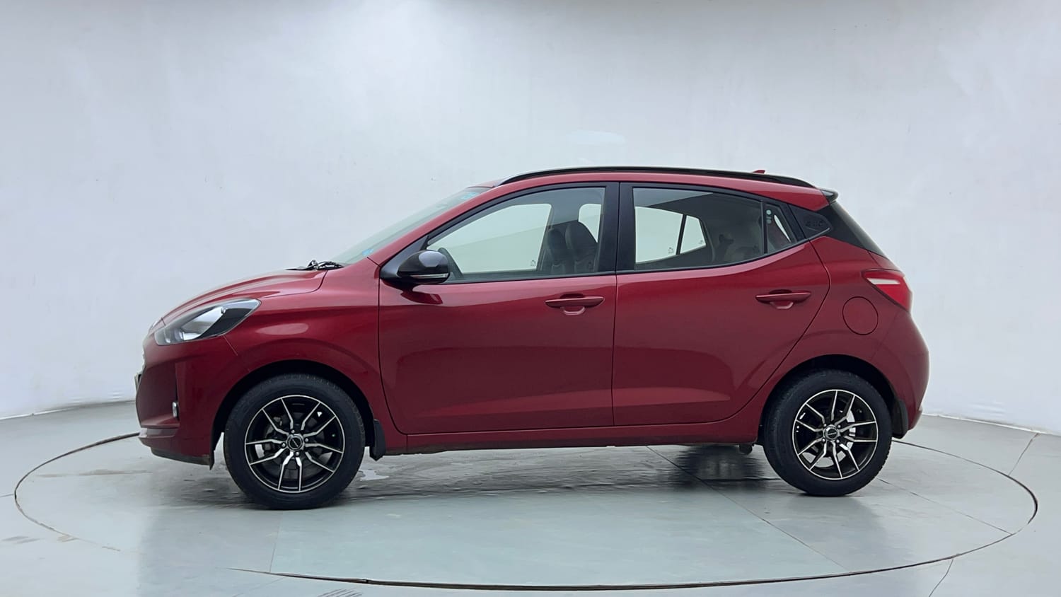 Used 2021 Hyundai Grand i10 Nios Sportz 1.2 Kappa VTVT Petrol Manual exterior LEFT SIDE VIEW