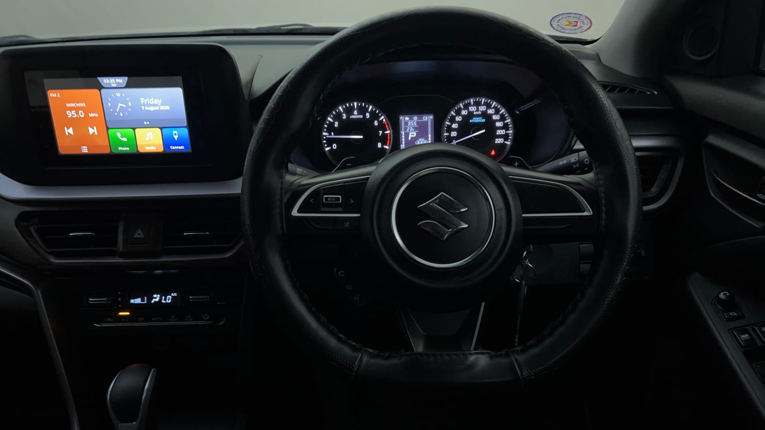 Used 2025 Maruti Suzuki Brezza Vxi AT Petrol Automatic interior STEERING VIEW