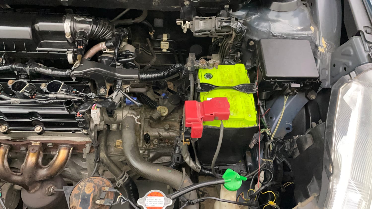 Used 2017 Maruti Suzuki Baleno Delta 1.2 Petrol Manual engine ENGINE LEFT SIDE VIEW