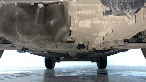 Used 2018 Ford EcoSport Titanium + 1.5L Ti-VCT AT Petrol Automatic extra FRONT LEFT UNDERBODY VIEW