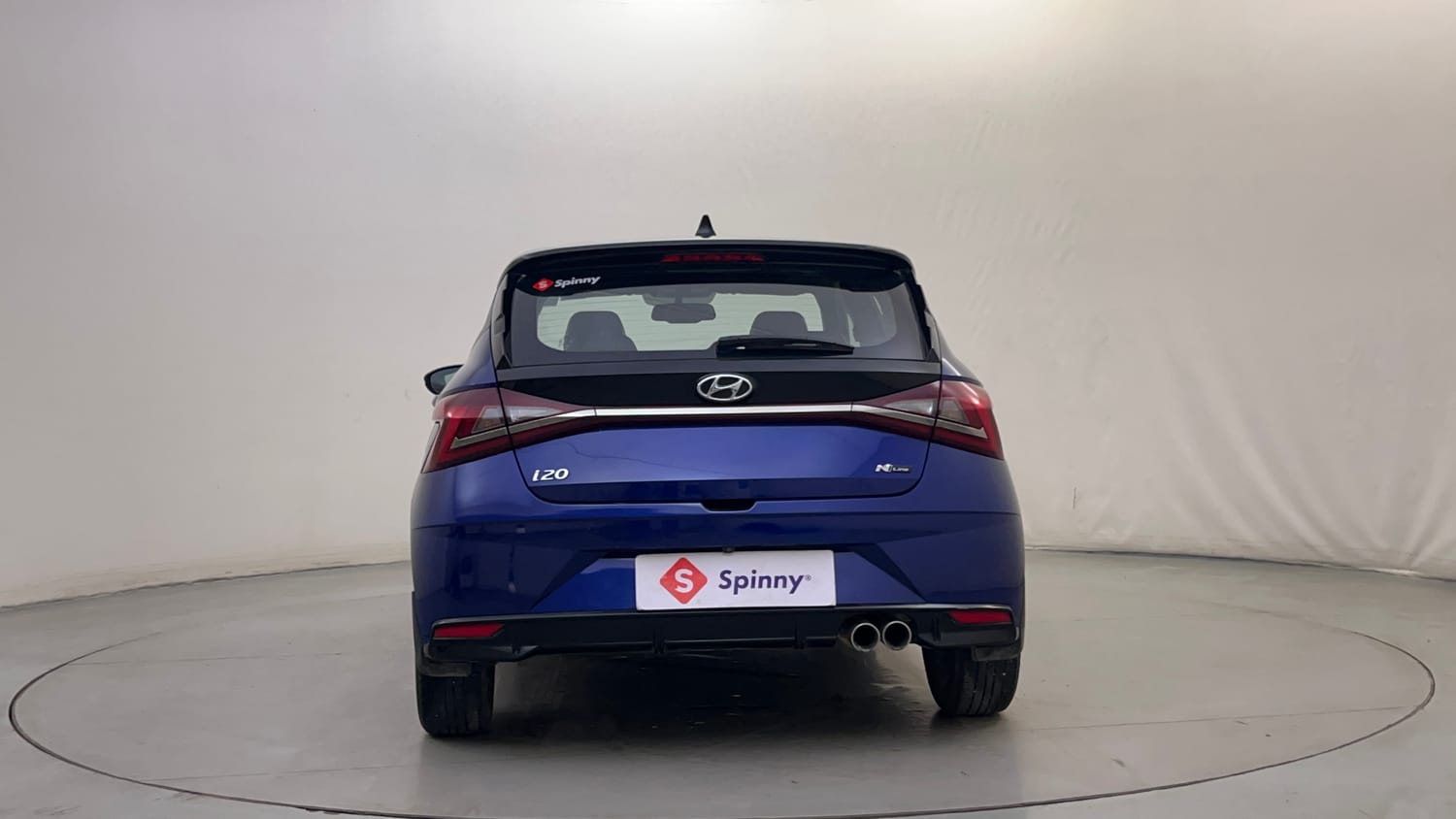 Used 2022 Hyundai i20 N Line N8 1.0 Turbo DCT Dual Tone Petrol Automatic exterior BACK VIEW