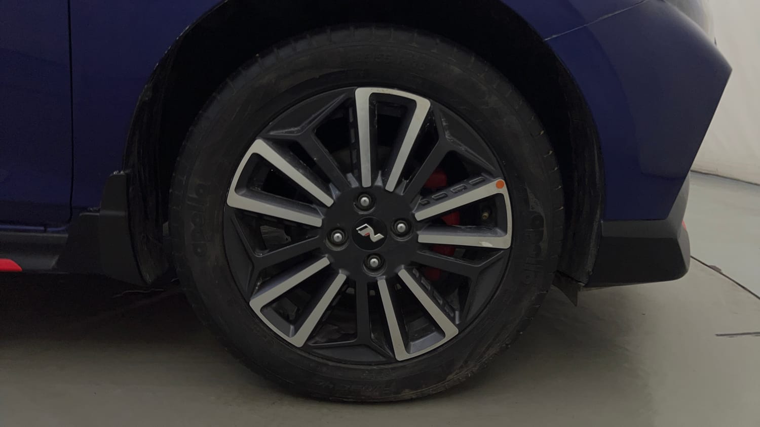 Used 2022 Hyundai i20 N Line N8 1.0 Turbo DCT Dual Tone Petrol Automatic tyres RIGHT FRONT TYRE RIM VIEW