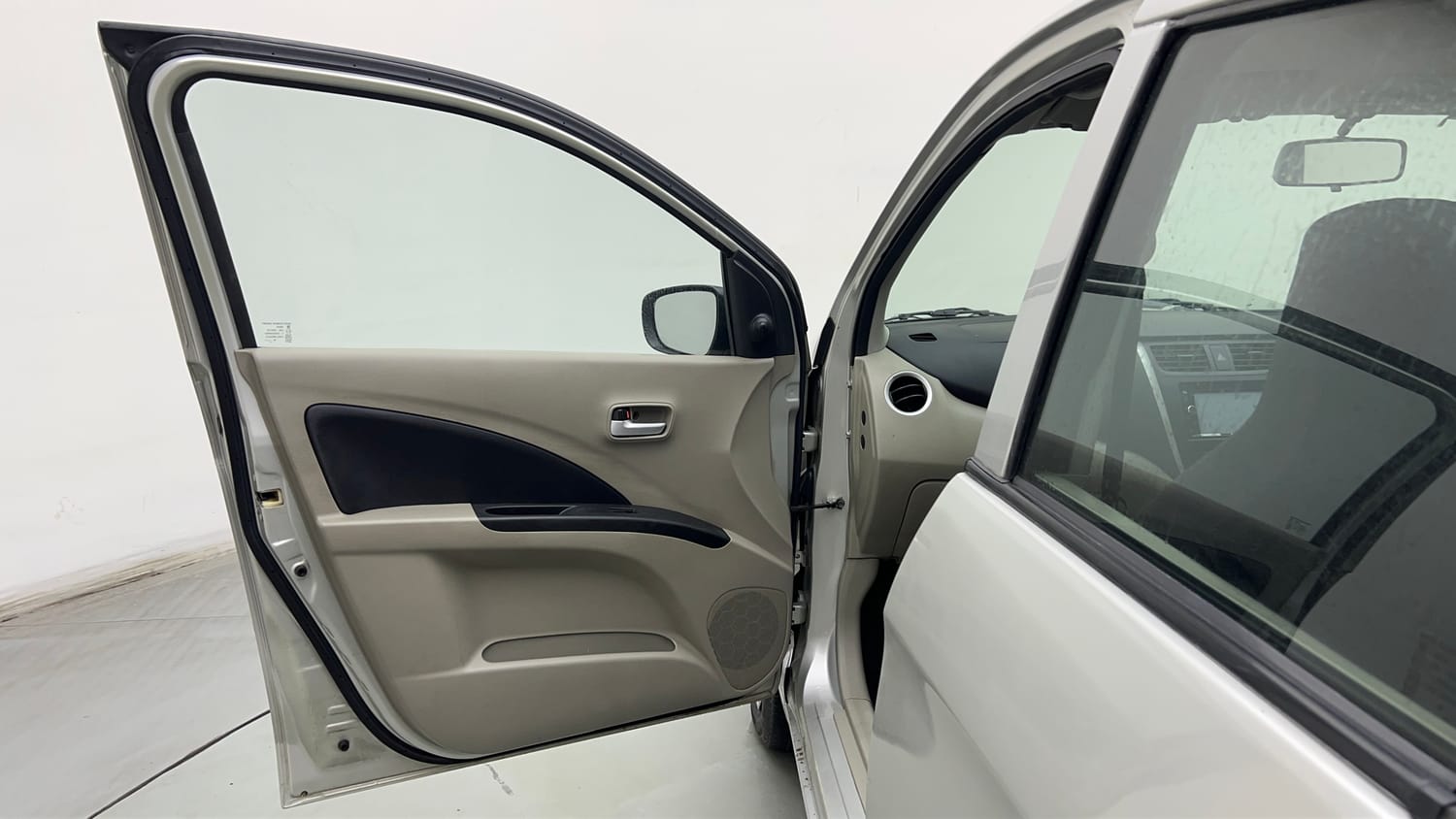 Used 2014 Maruti Suzuki Celerio VXi AMT Petrol Automatic interior LEFT FRONT DOOR OPEN VIEW