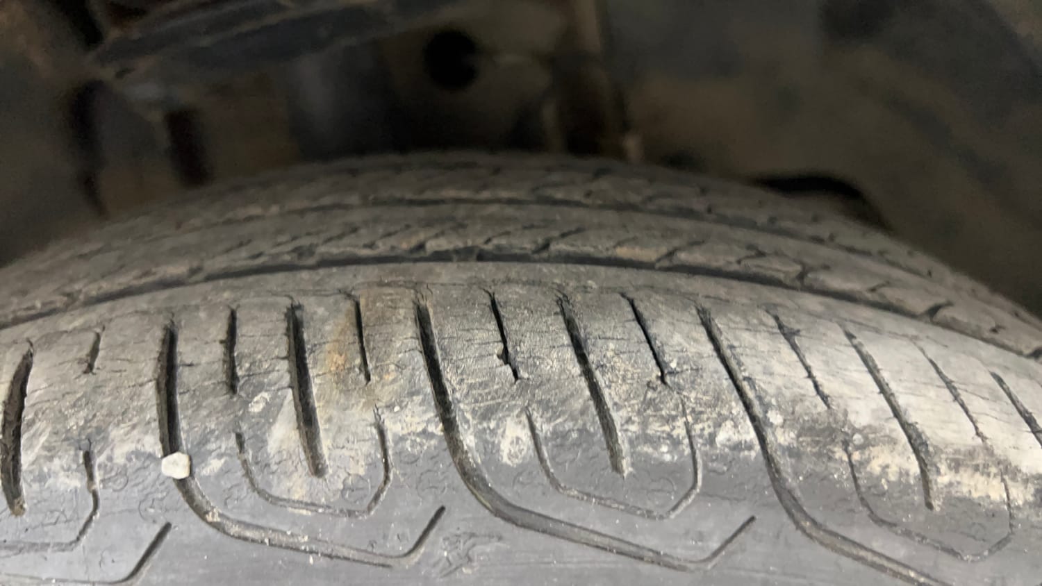 Used 2022 Tata Tiago XZ Plus CNG Cng Manual tyres RIGHT FRONT TYRE TREAD VIEW