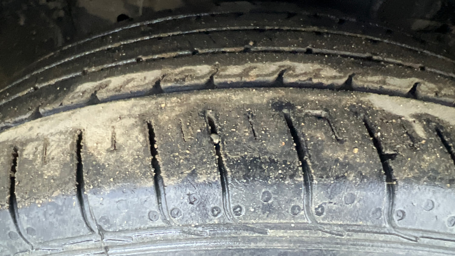 Used 2017 Honda WR-V VX MT Petrol Petrol Manual tyres RIGHT FRONT TYRE TREAD VIEW