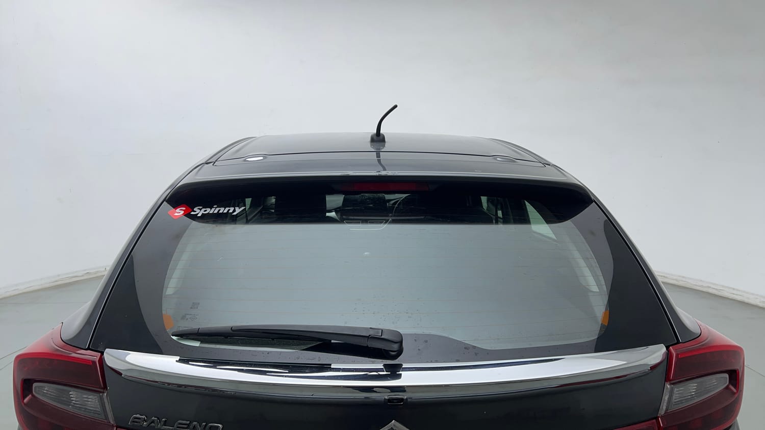 Used 2023 Maruti Suzuki Baleno Alpha MT Petrol Manual exterior BACK WINDSHIELD VIEW