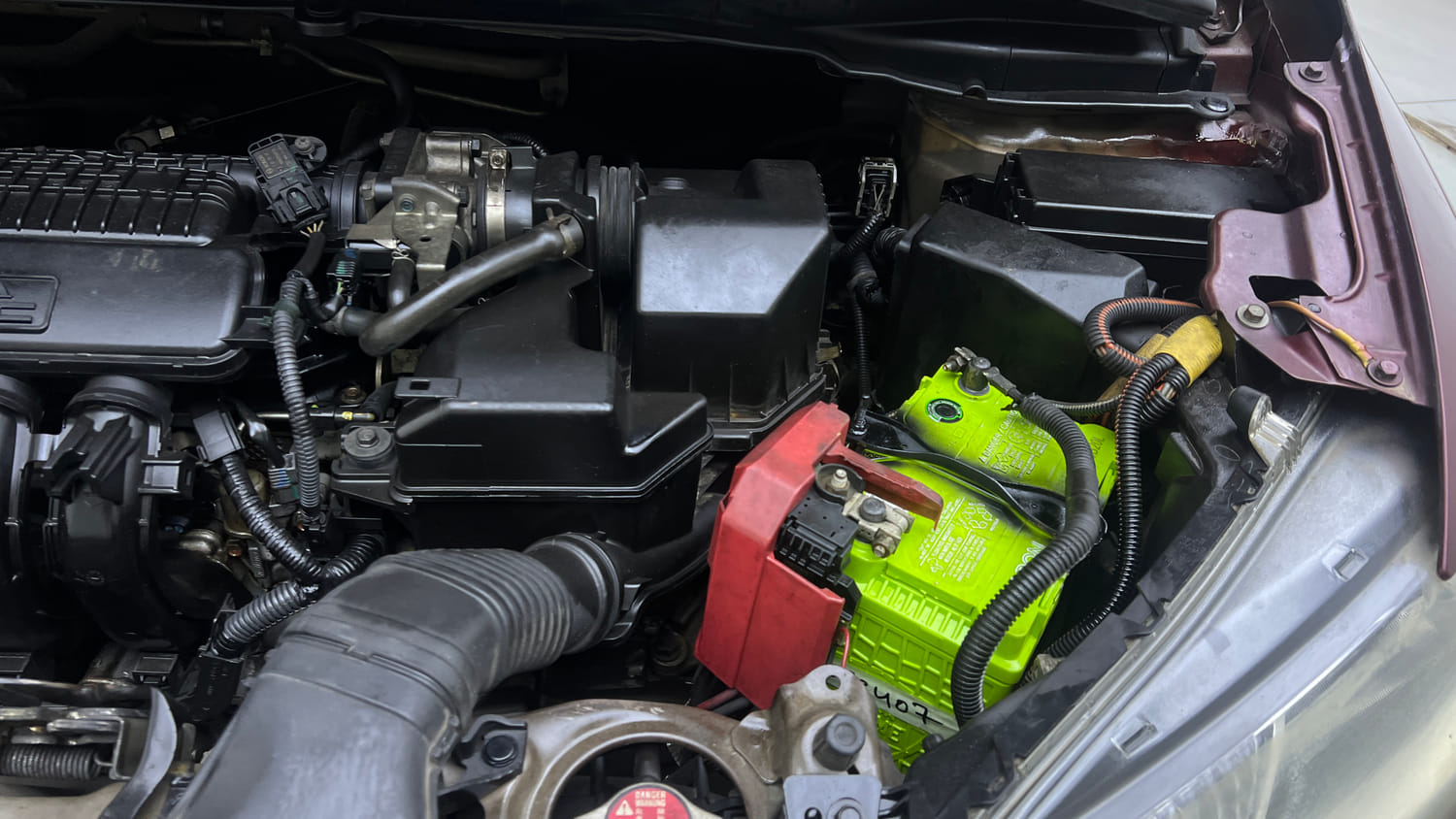 Used 2015 Honda Jazz VX Petrol Petrol Manual engine ENGINE LEFT SIDE VIEW