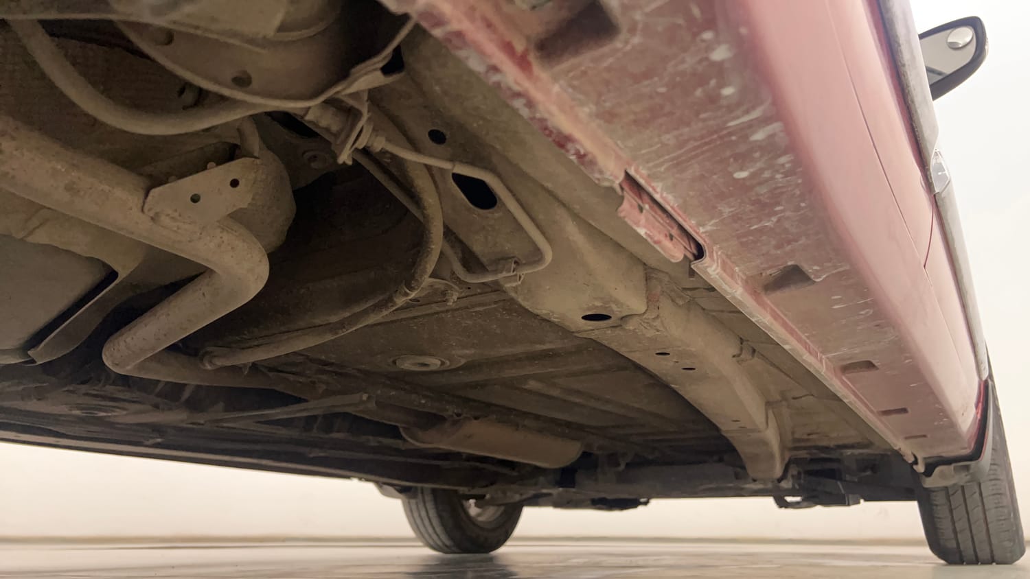 Used 2019 Maruti Suzuki Baleno Delta Petrol Manual extra REAR RIGHT UNDERBODY VIEW