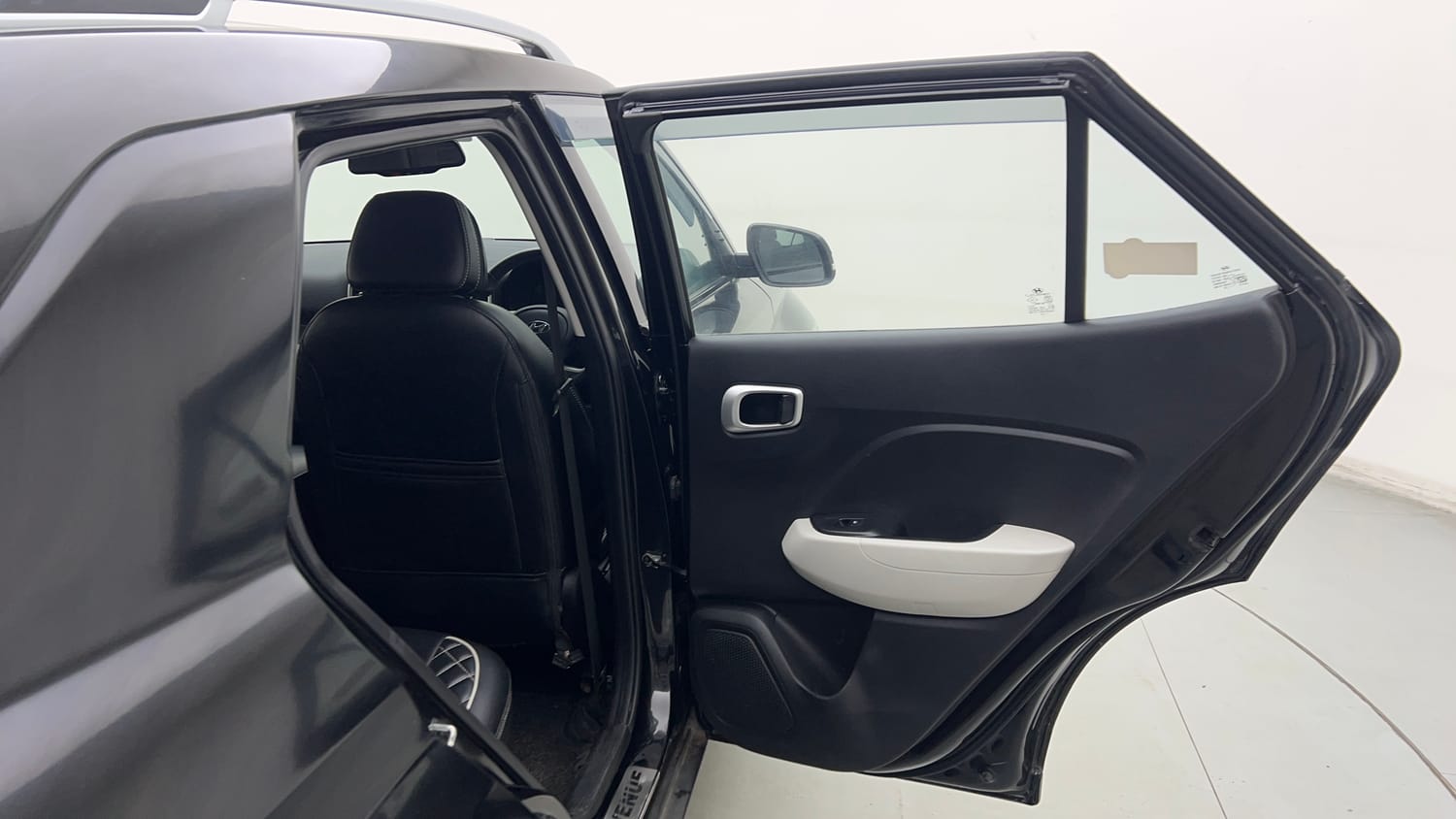 Used 2024 Hyundai Venue SX 1.2 Petrol Petrol Manual interior RIGHT REAR DOOR OPEN VIEW