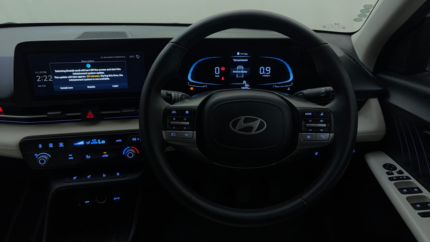 Used 2024 Hyundai Verna SX (O)1.5 Petrol MT Petrol Manual interior STEERING VIEW