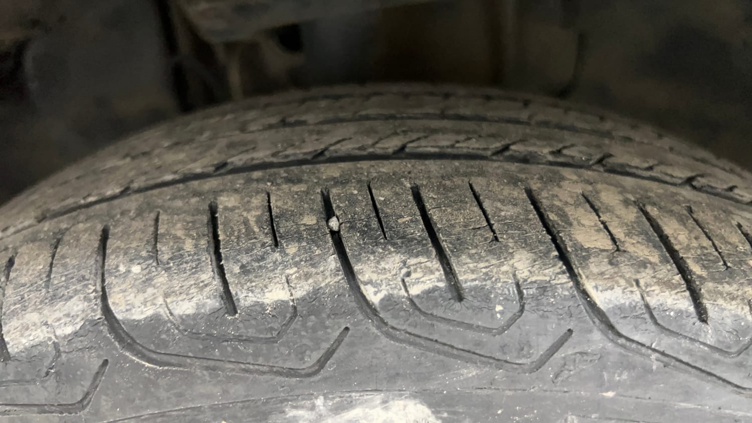 Used 2022 Tata Tiago XZ Plus CNG Cng Manual tyres LEFT FRONT TYRE TREAD VIEW