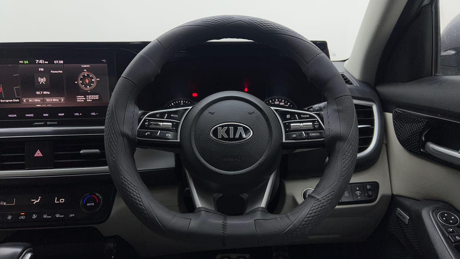 Used 2020 kia Seltos GTX Plus DCT 1.4 Petrol Automatic interior STEERING VIEW