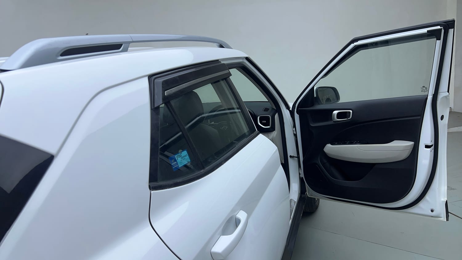 Used 2024 Hyundai Venue S (O) 1.0 Turbo DCT Petrol Automatic interior RIGHT FRONT DOOR OPEN VIEW