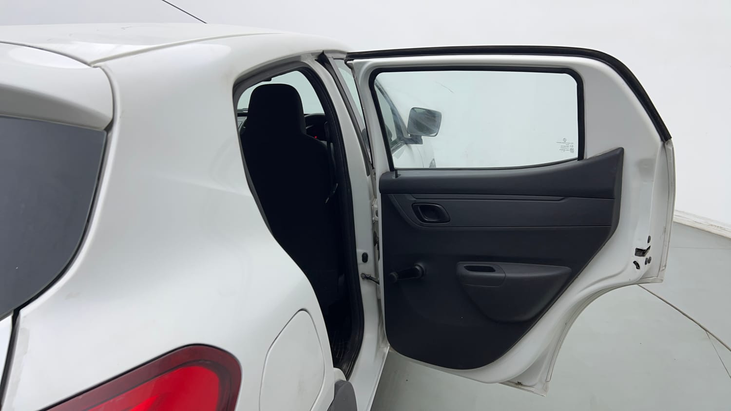 Used 2016 Renault Kwid RXT Petrol Manual interior RIGHT REAR DOOR OPEN VIEW