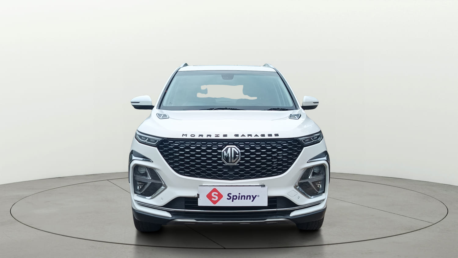 Used 2021 MG Motors Hector Plus Sharp 1.5 Petrol Turbo CVT 6-STR Petrol Automatic exterior FRONT VIEW