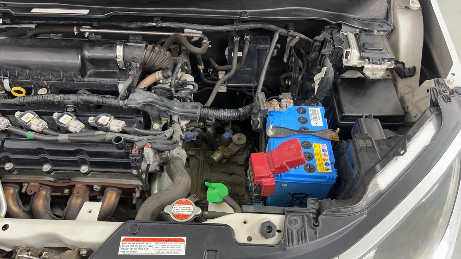 Used 2022 Maruti Suzuki Ignis Zeta 1.2 MT Petrol Manual engine ENGINE LEFT SIDE VIEW