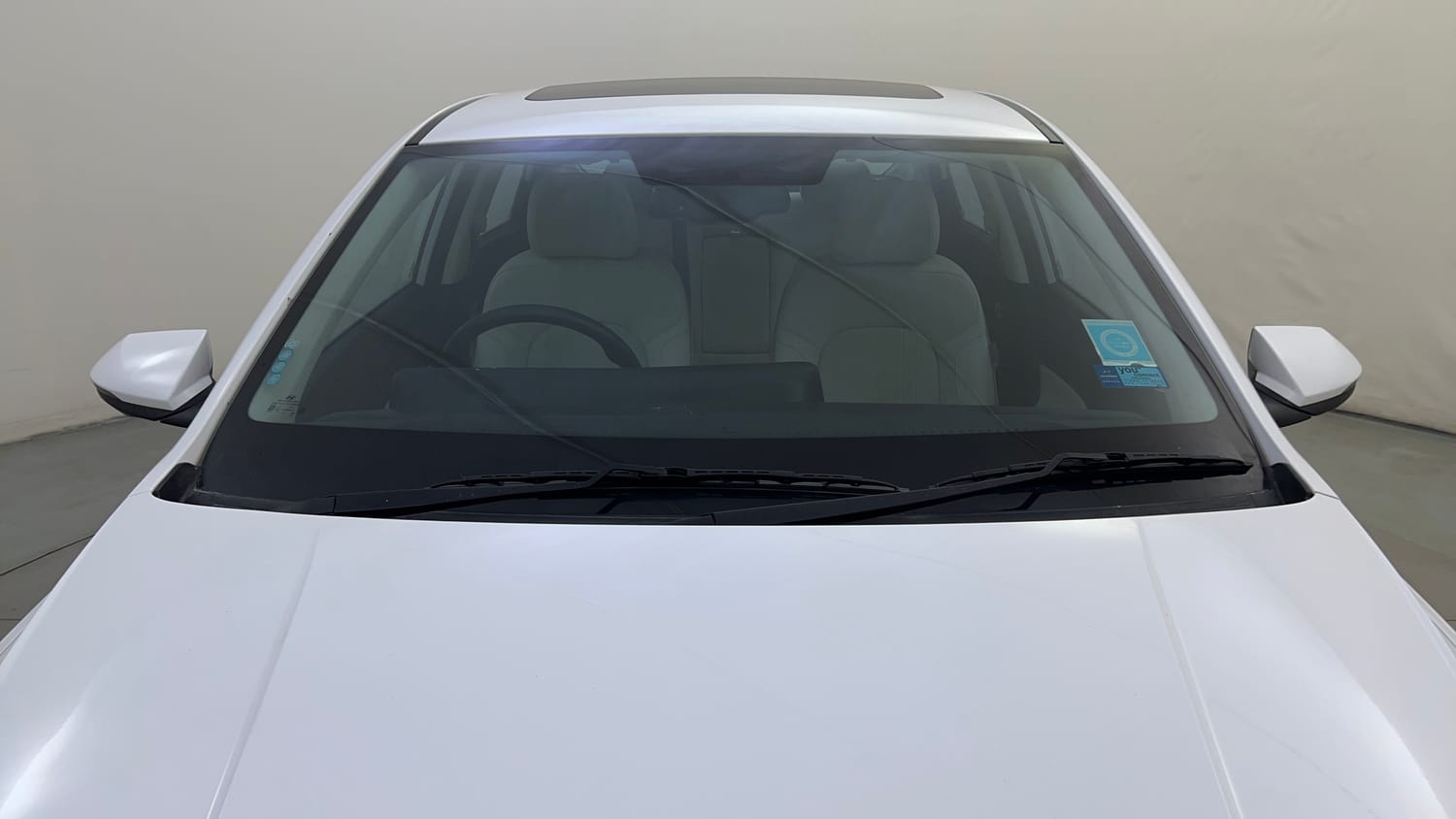Used 2024 Hyundai Verna SX (O)1.5 Petrol MT Petrol Manual exterior FRONT WINDSHIELD VIEW