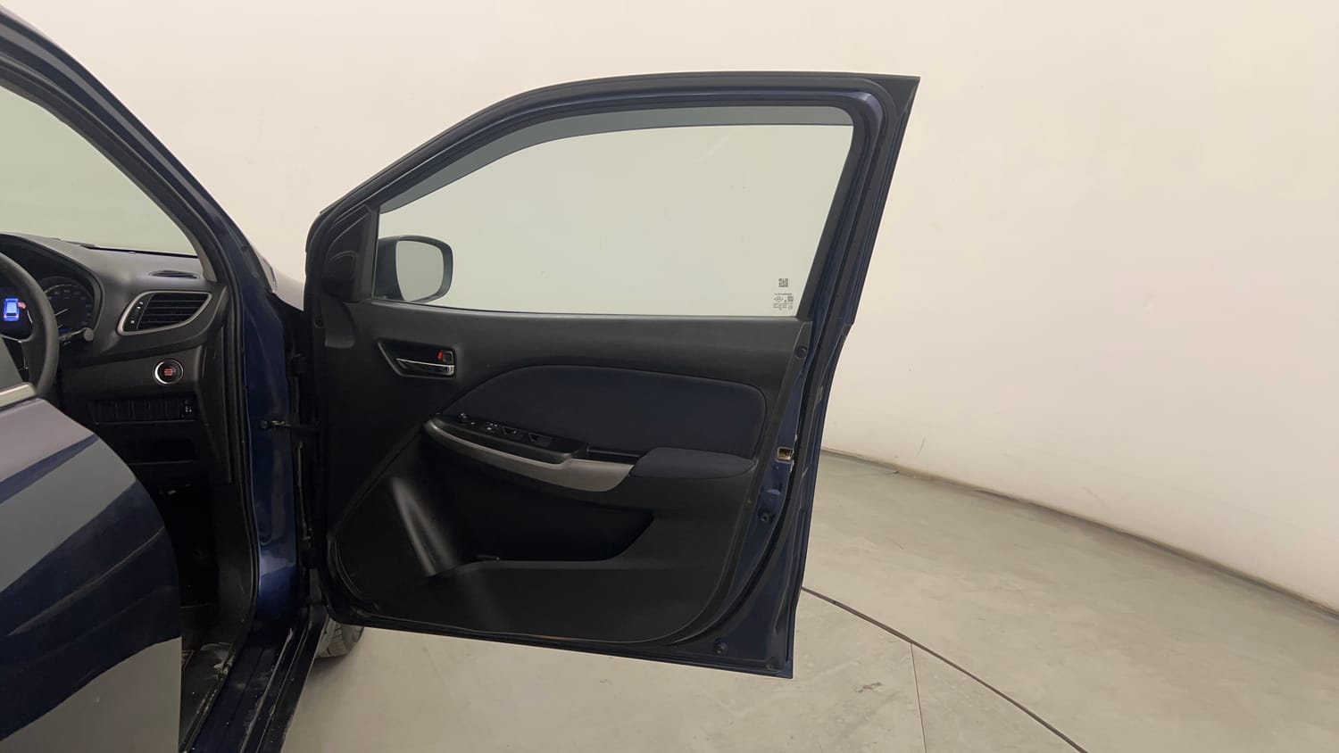 Used 2019 Toyota Glanza G CVT Petrol Automatic interior RIGHT FRONT DOOR OPEN VIEW