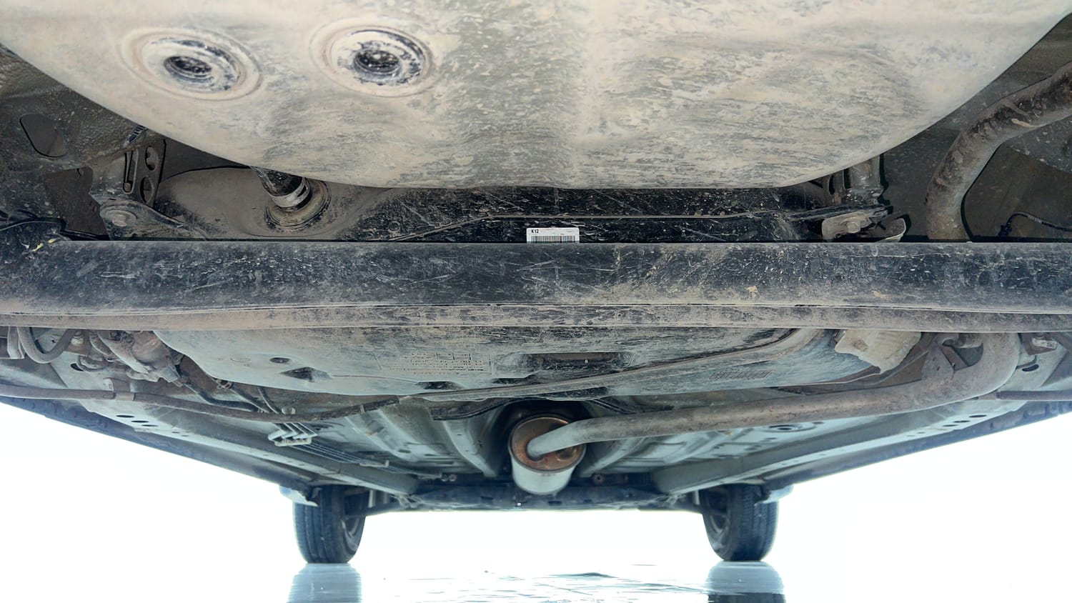 Used 2022 Maruti Suzuki Wagon R ZXi 1.2 AMT Petrol Automatic extra REAR UNDERBODY VIEW (TAKEN FROM REAR)