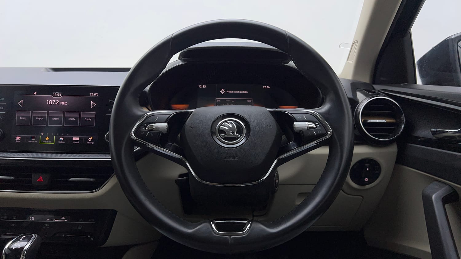 Used 2023 Skoda Slavia Style 1.5L TSI DSG Petrol Automatic interior STEERING VIEW