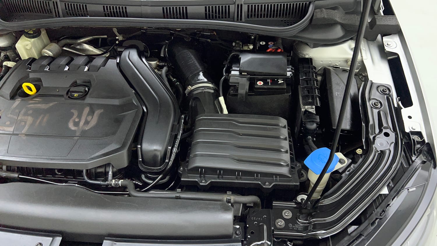 Used 2023 Skoda Slavia Style 1.5L TSI MT Petrol Manual engine ENGINE LEFT SIDE VIEW