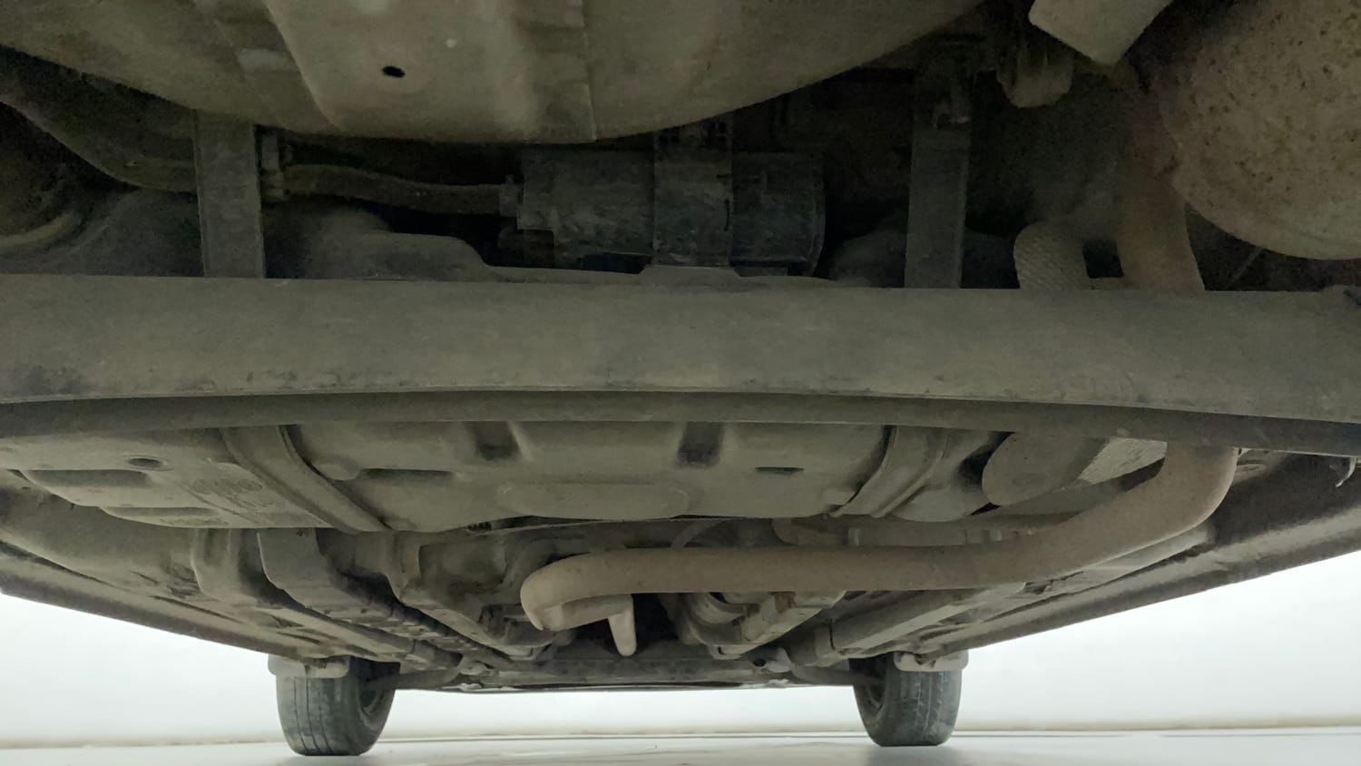 Used 2018 Hyundai Elite i20 Sportz 1.2 Petrol Manual extra REAR UNDERBODY VIEW (TAKEN FROM REAR)