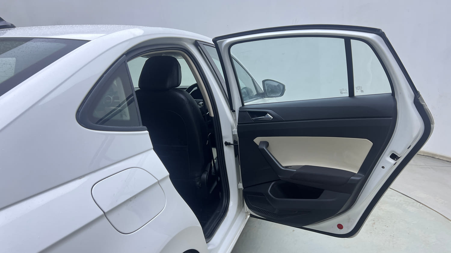 Used 2023 Skoda Slavia Ambition 1.0L TSI AT Petrol Automatic interior RIGHT REAR DOOR OPEN VIEW