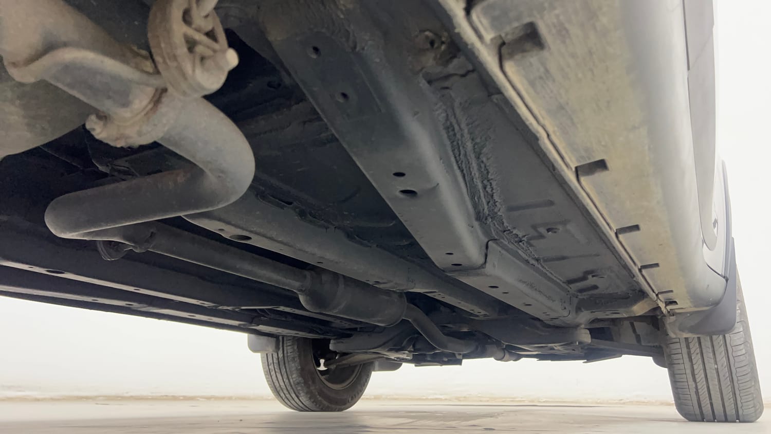 Used 2023 Tata Nexon Fearless Plus S 1.2 Revotron Petrol 6MT DT Petrol Manual extra REAR RIGHT UNDERBODY VIEW
