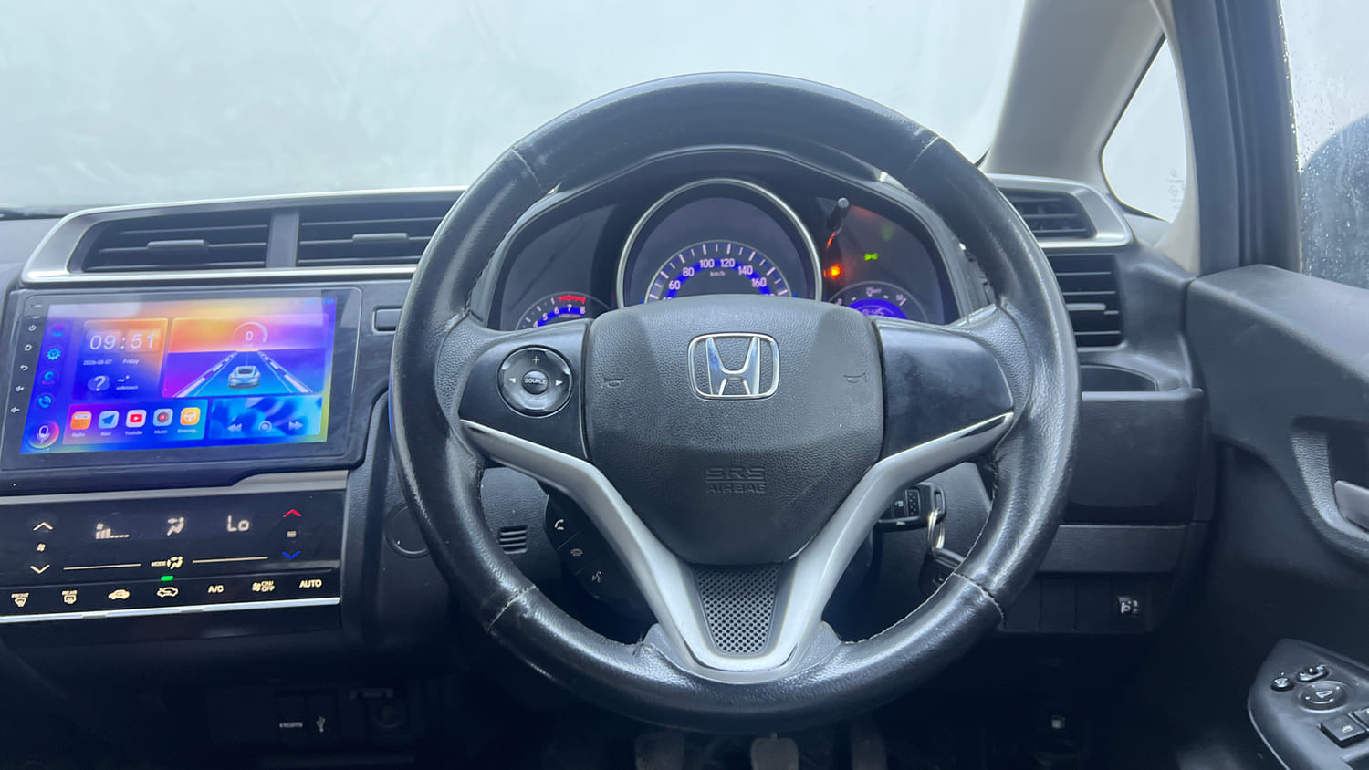 Used 2017 Honda WR-V VX MT Petrol Petrol Manual interior STEERING VIEW