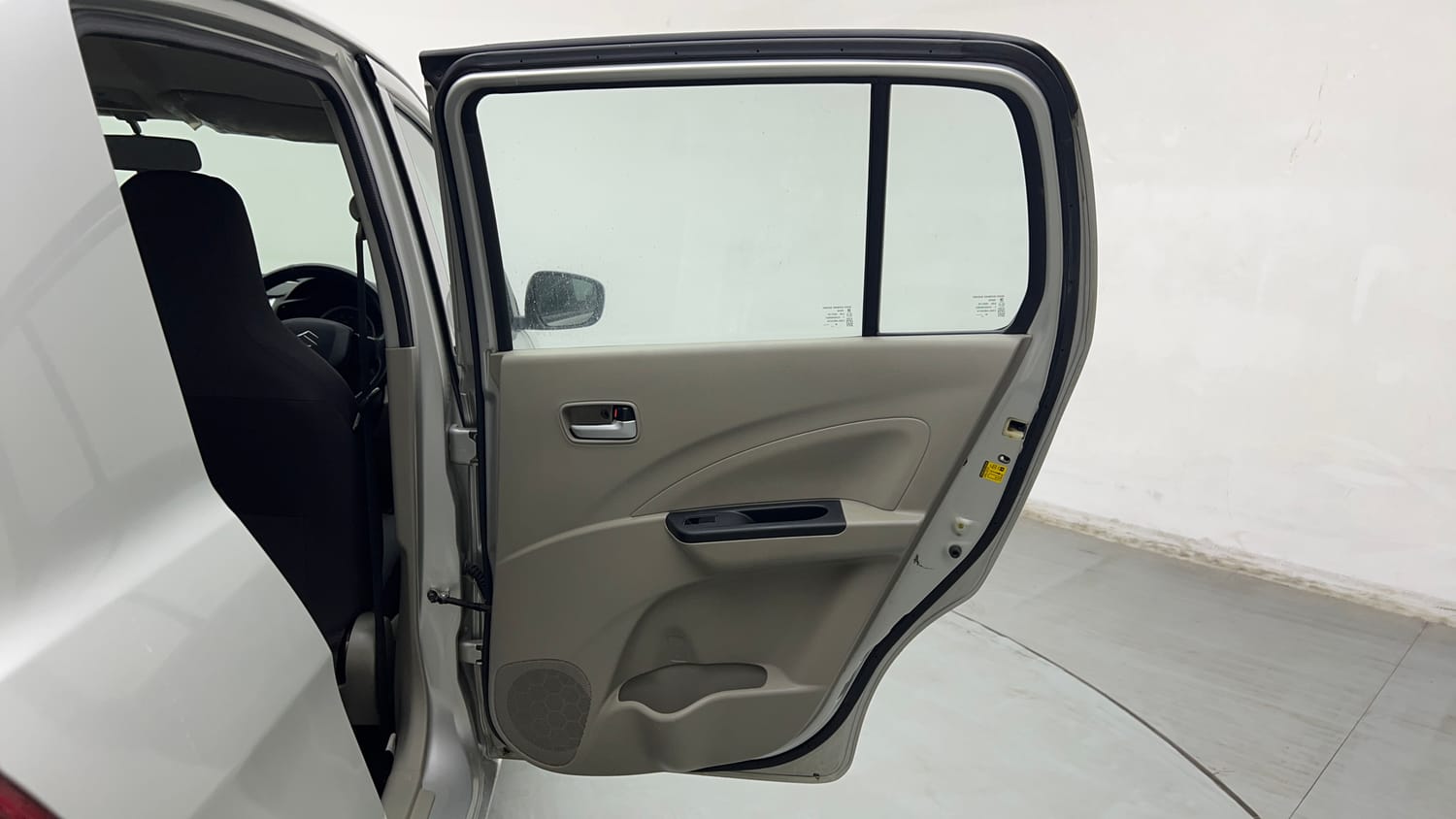 Used 2014 Maruti Suzuki Celerio VXi AMT Petrol Automatic interior RIGHT REAR DOOR OPEN VIEW