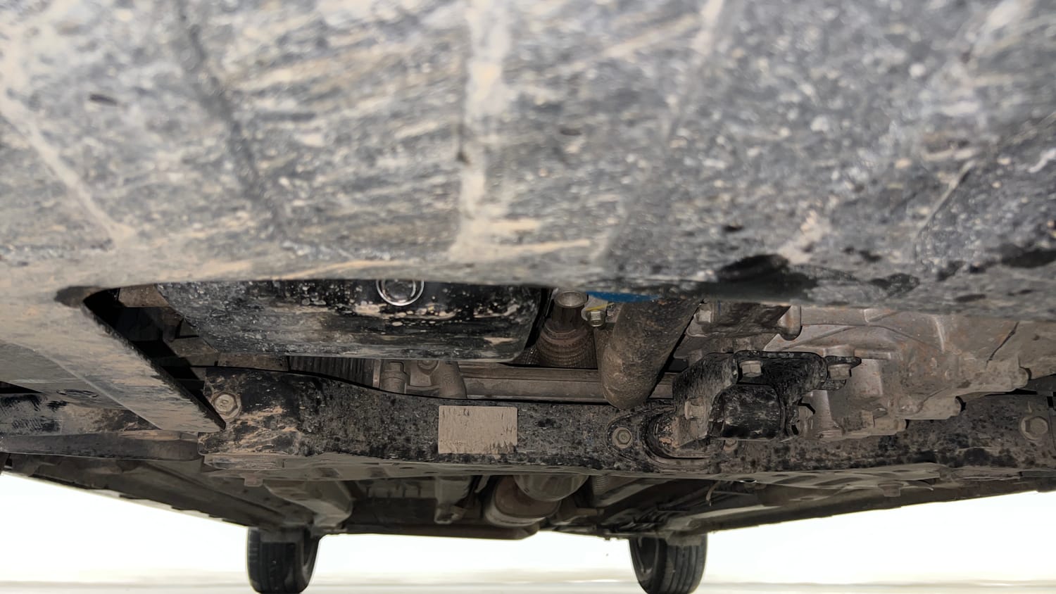 Used 2022 Hyundai i20 N Line N8 1.0 Turbo DCT Dual Tone Petrol Automatic extra FRONT LEFT UNDERBODY VIEW
