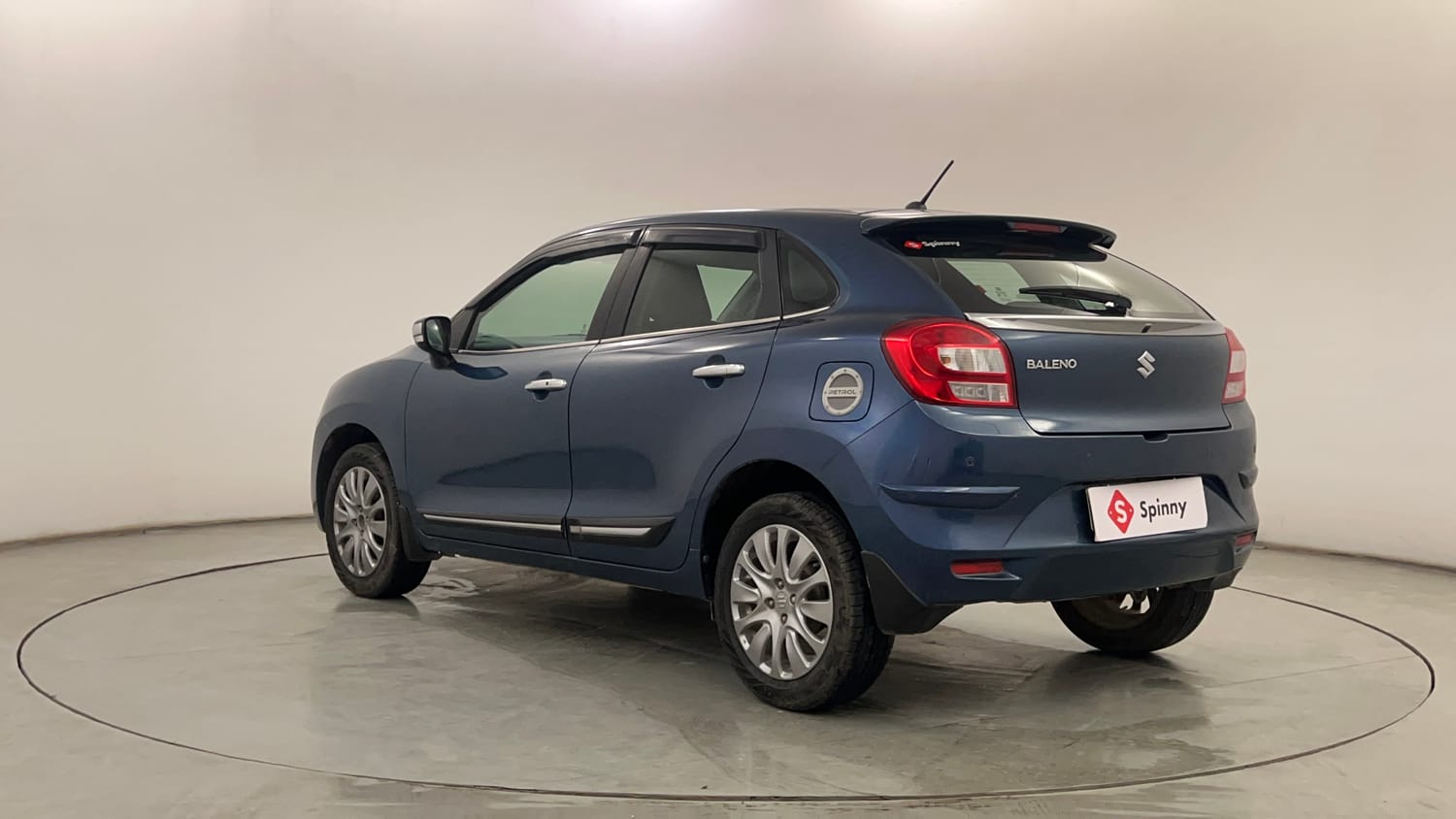 Used 2017 Maruti Suzuki Baleno Alpha 1.2 Petrol Manual exterior LEFT REAR CORNER VIEW