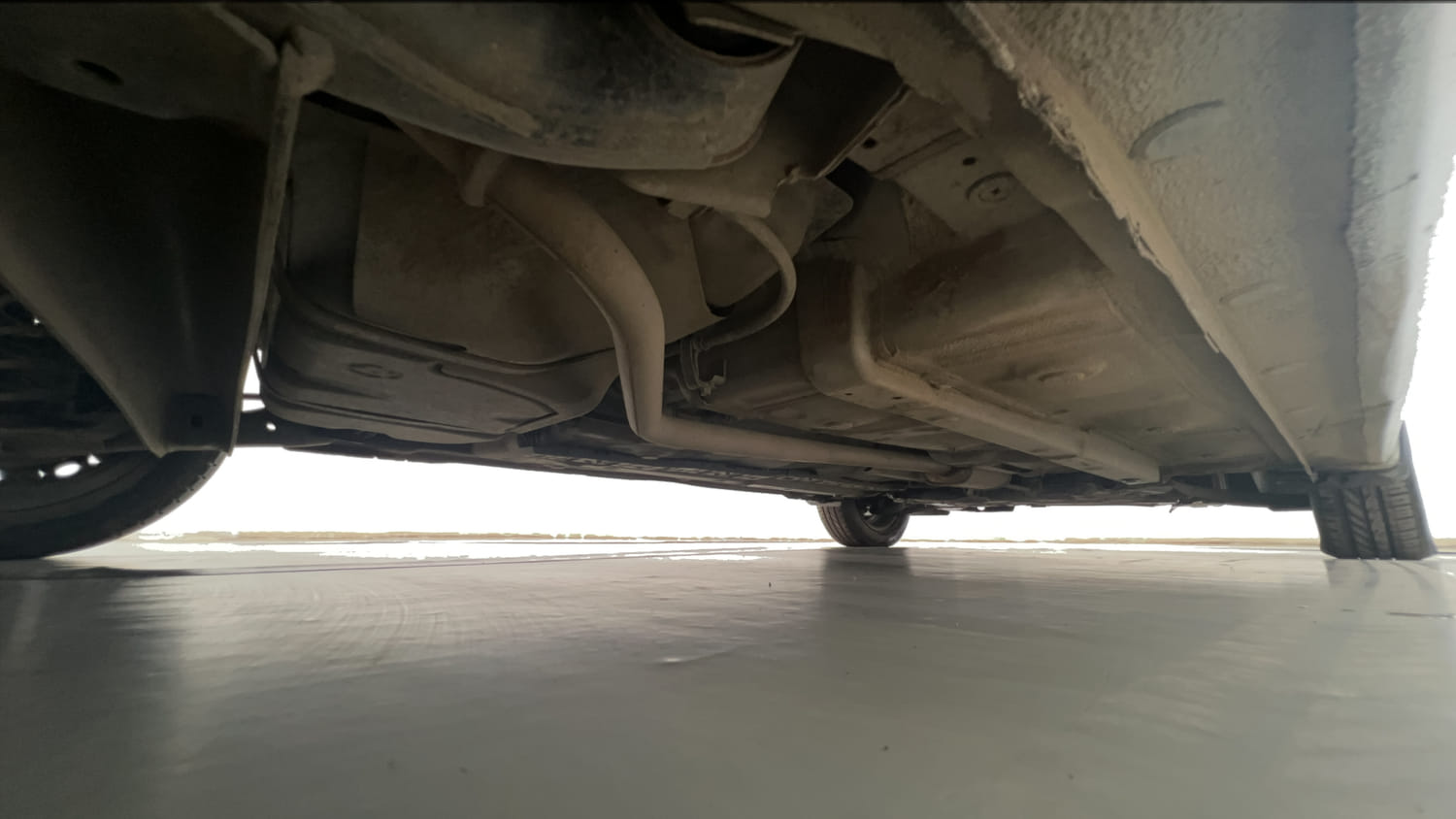 Used 2017 Hyundai Grand i10 Sportz 1.2 Kappa VTVT Petrol Manual extra REAR RIGHT UNDERBODY VIEW