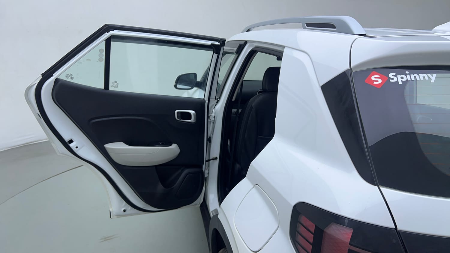 Used 2024 Hyundai Venue S (O) 1.0 Turbo DCT Petrol Automatic interior LEFT REAR DOOR OPEN VIEW