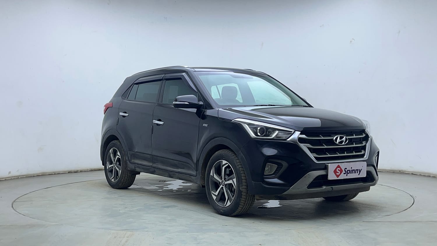 Used 2019 Hyundai Creta SX 1.6 AT CRDi Diesel Automatic exterior RIGHT FRONT CORNER VIEW