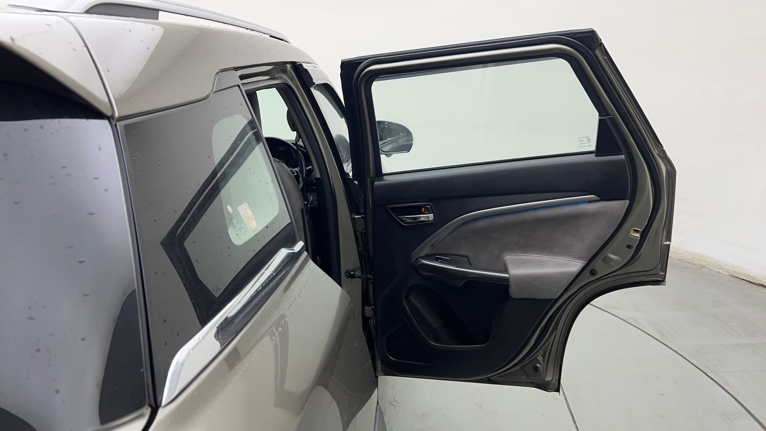 Used 2024 Maruti Suzuki Brezza ZXi Plus AT Petrol Automatic interior RIGHT REAR DOOR OPEN VIEW