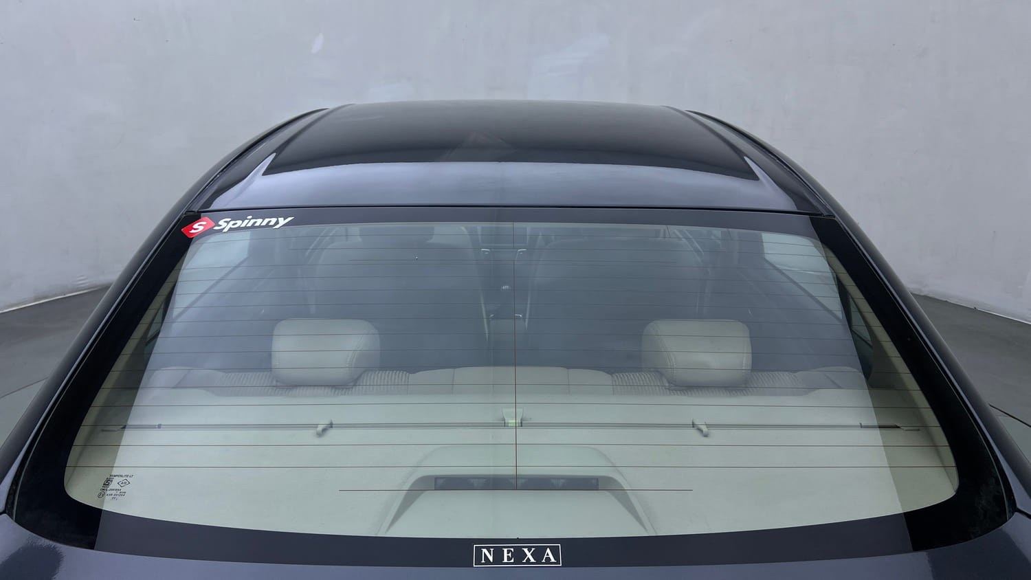 Used 2022 Maruti Suzuki Ciaz Zeta 1.5 Petrol Manual exterior BACK WINDSHIELD VIEW