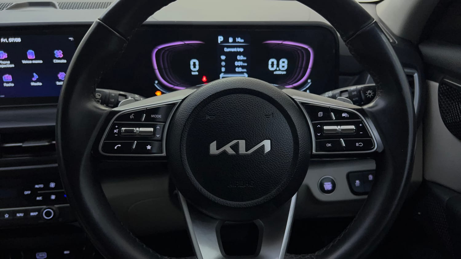 Used 2023 kia Seltos HTX 1.5 IVT Petrol Automatic top_features Airbags