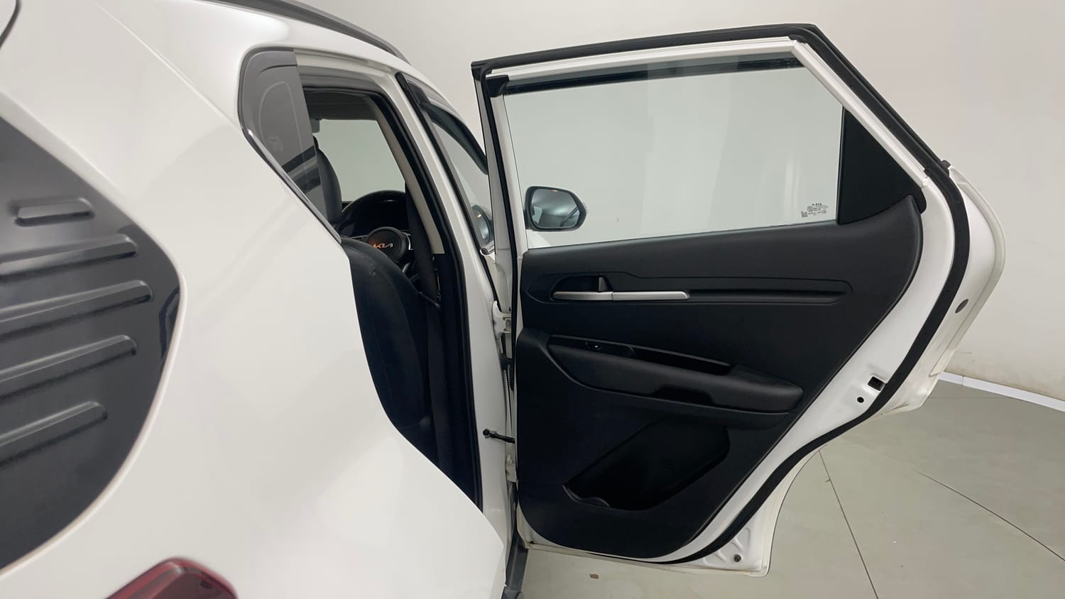 Used 2023 Kia Sonet HTK Plus 1.2 Petrol Manual interior RIGHT REAR DOOR OPEN VIEW