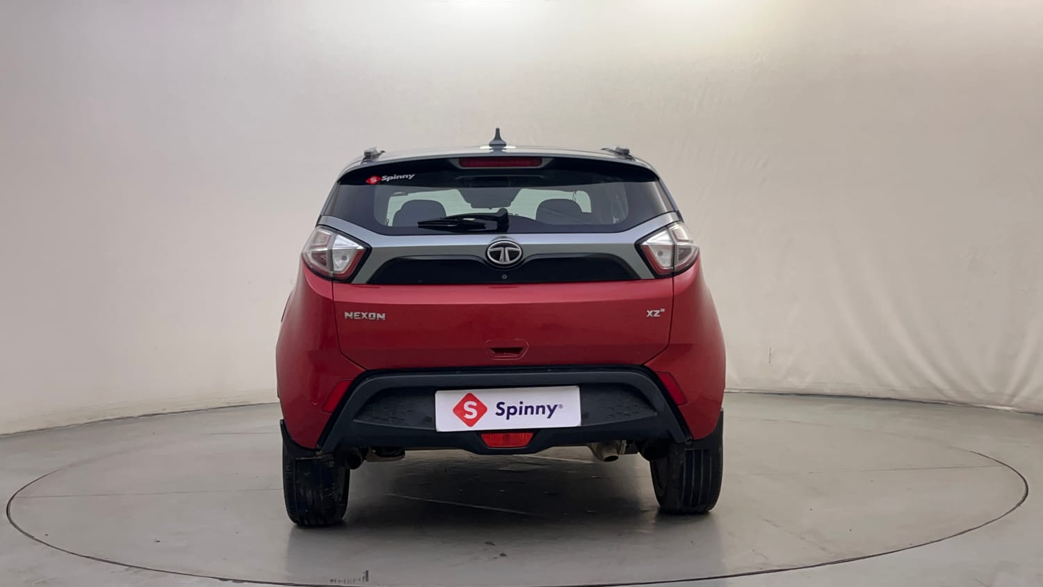 Used 2017 Tata Nexon XZ Plus Diesel Dual Tone Diesel Manual exterior BACK VIEW