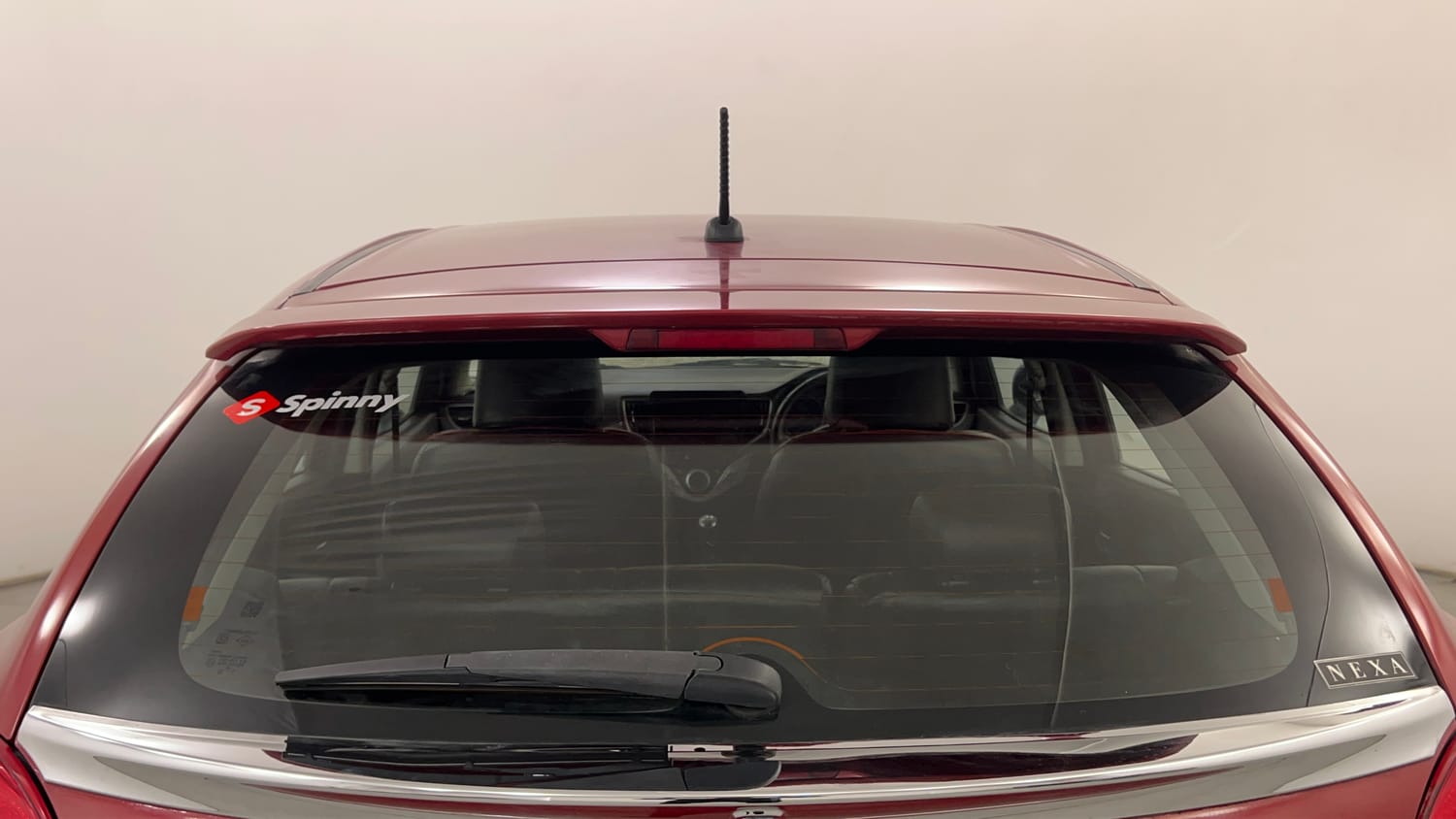 Used 2019 Maruti Suzuki Baleno Delta Petrol Manual exterior BACK WINDSHIELD VIEW