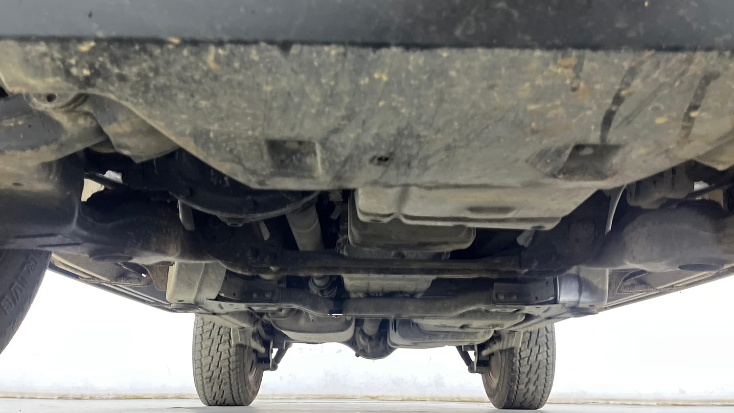 Used 2021 mahindra Thar LX Hard Top Diesel AT 4WD Diesel Automatic extra FRONT LEFT UNDERBODY VIEW