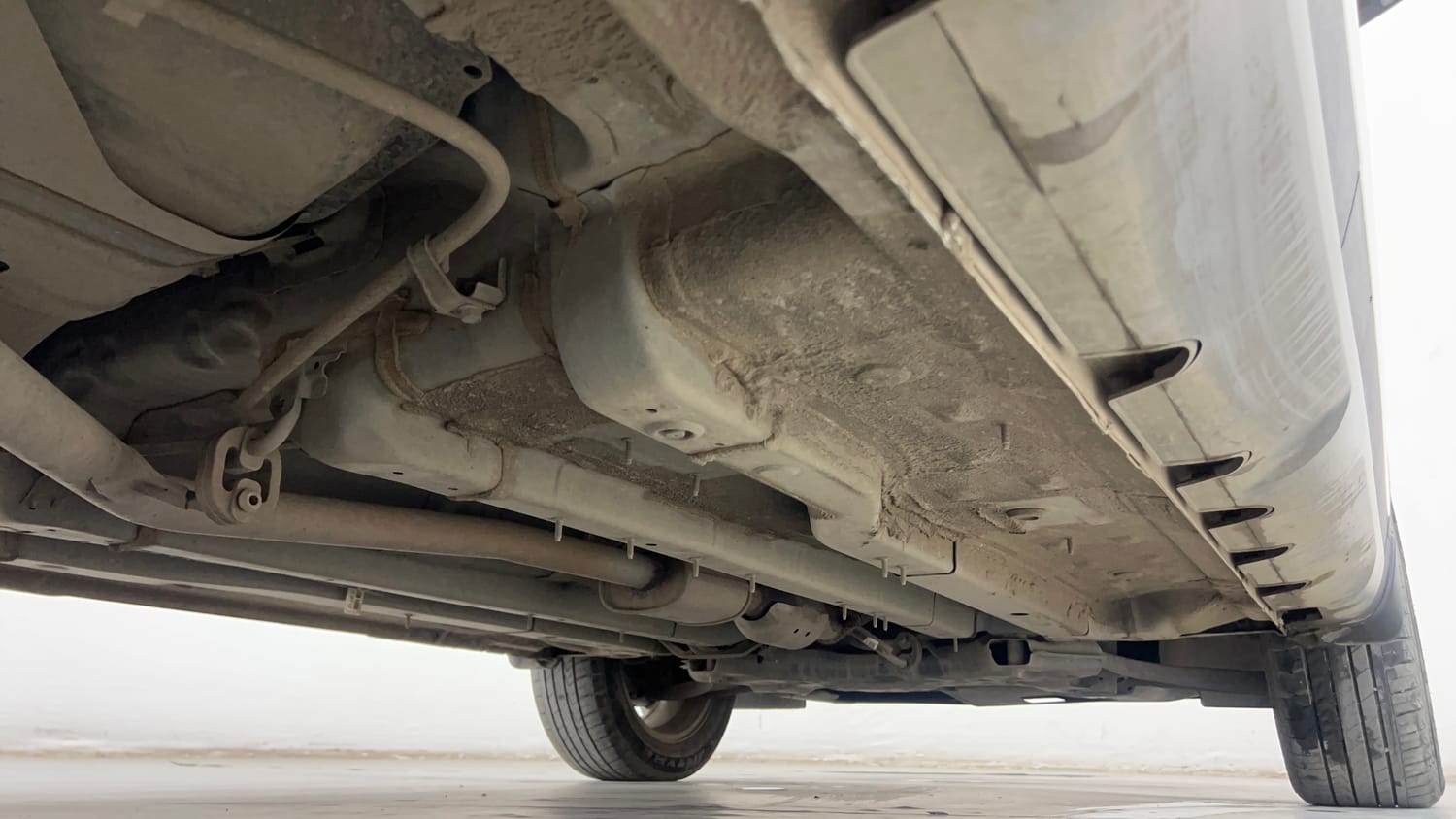 Used 2023 Hyundai Creta SX 1.5 Petrol Petrol Manual extra REAR RIGHT UNDERBODY VIEW